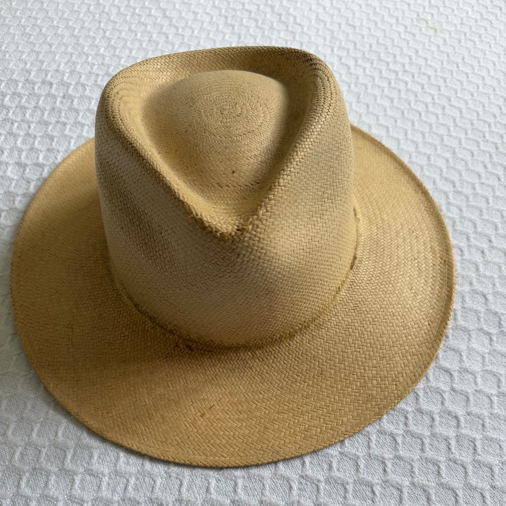 Vintage Furth “Fiesta Santa Barbara” Straw Hat- Boho Coastal Chic